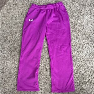 Under Armour Kids' Vibrant Purple Joggers